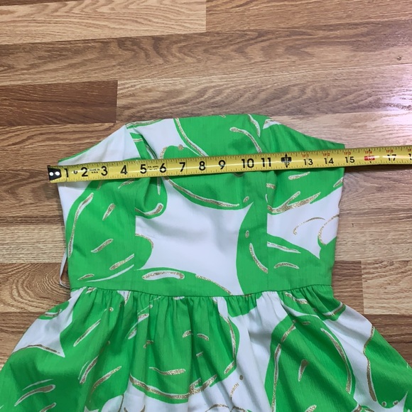 Lilly Pulitzer lottie strapless dress size 0 - Picture 5 of 16